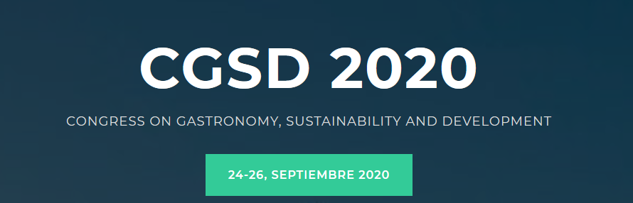 Congress on Gastronomy, Sustainability and Development  –  CGSD 2020